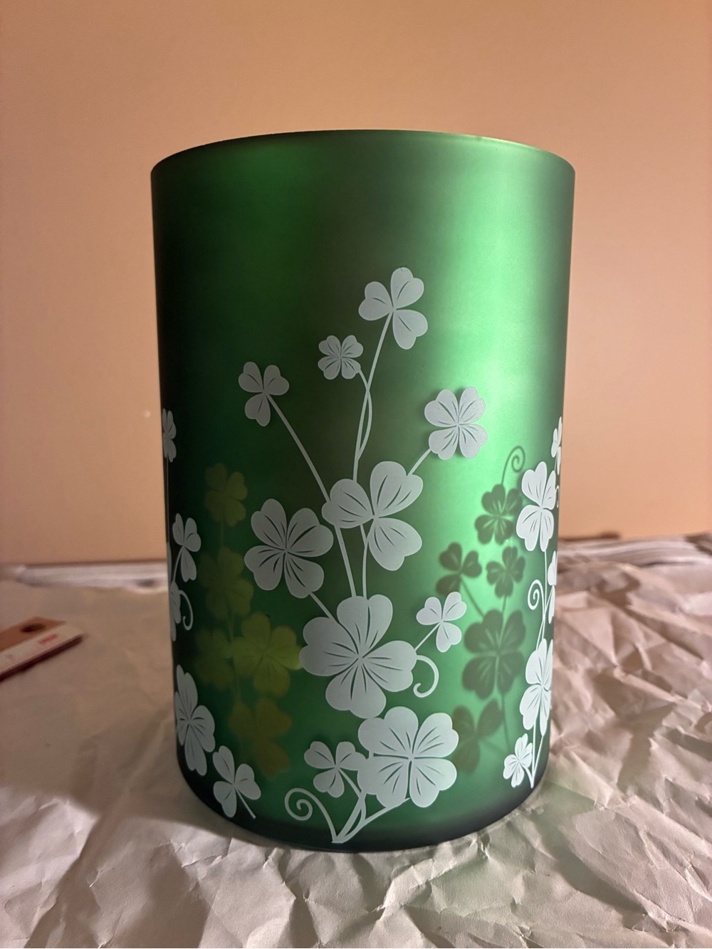 Yankee Candle Shamrock Jar Candle Holder